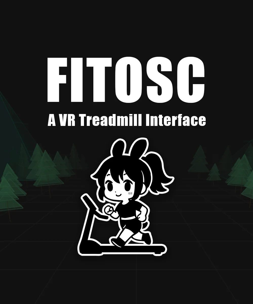 FitOSC, a VR treadmill interface